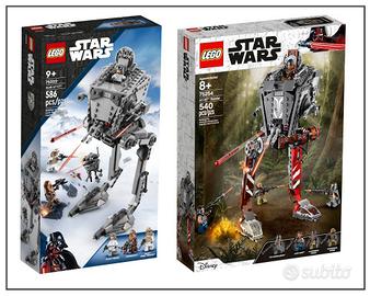 LEGO Star Wars 75322 Hoth AT-ST 75254 AT-ST Raider