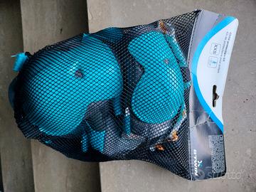 kit protezioni bambini per pattini e bici 