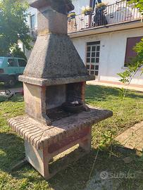 caminetto da esterno 