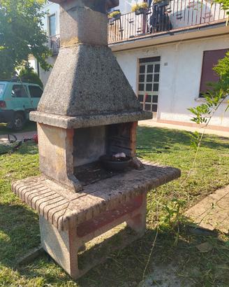 caminetto da esterno 