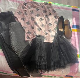 Abbigliamento 8/9anni + scarpine 33 15€