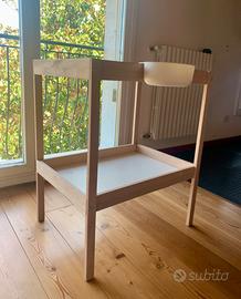 Fasciatoio Ikea faggio/bianco