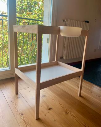 Fasciatoio Ikea faggio/bianco