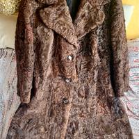Pelliccia astrakan donna vintage