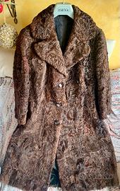 Pelliccia astrakan donna vintage