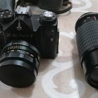 Macchina fotografica Zenit ttl con zoom