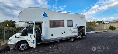 Camper garage grande in coda
