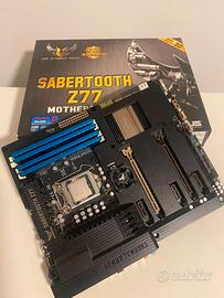 Intel i7-3770K + ASUS Sabertooth Z77 + 16GB DDR3