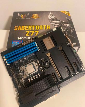 Intel i7-3770K + ASUS Sabertooth Z77 + 16GB DDR3