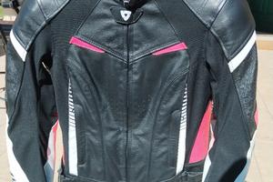 Giubbotto Moto da Donna in Pelle Rev'it  XENA 