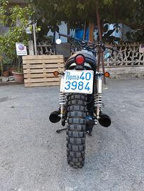 Moto Guzzi V35 (1982) – Splendida Scrambler Custom