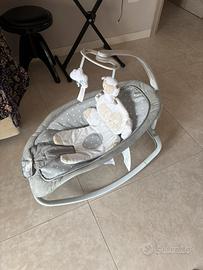 Sdraietta/dondolino cuddle lamb per neonati