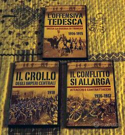 La prima guerra mondiale. 3 DVD con cofanetto