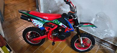 Minicross NCX Thor 50cc – terminale carbonio