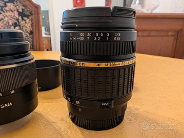 Sony e Tamron obiettivi A-mount