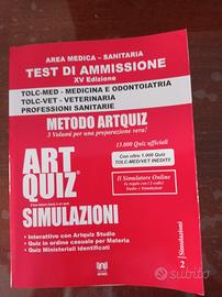 LIBRO PER TEST DI AMMISSIONE 