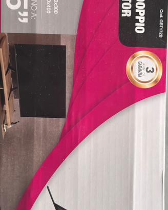 Supporto doppio per TV/Monitor, 23”-75”