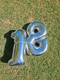 Accoppiata Palloncini Numero 18