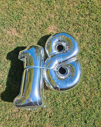 Accoppiata Palloncini Numero 18