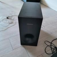 Subwoofer e alimentatore Samsung soundbar hw-355