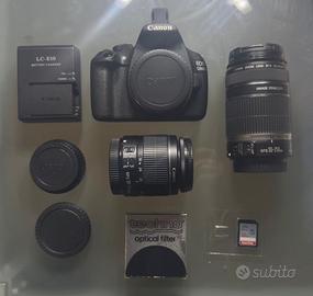 Canon 1200D + Kit completo due obiettivi