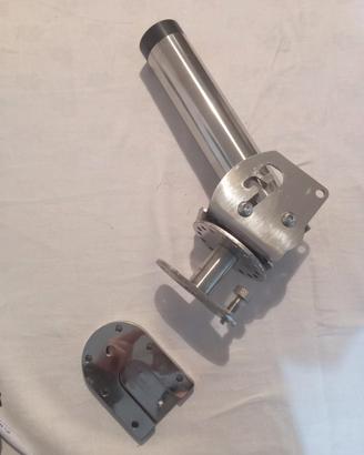 acciaio inox 316 portacanne basculanti porta canne