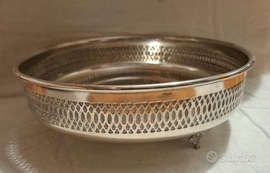 Alzatina argentata vintage