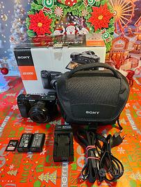 Sony α6000 Kit Completo - Come Nuova! (Solo 11.540