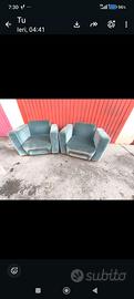 coppia poltrone VINTAGE modernariato design 