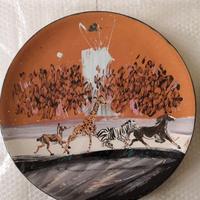 Piatto ceramica dipinto da Moiso