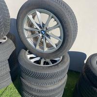 Cerchi originali Bmw 17 + gomme termiche Michelin