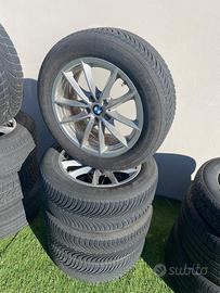 Cerchi originali Bmw 17 + gomme termiche Michelin