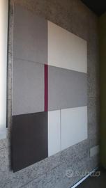 Pannello fonoassorbente da muro - decorativo