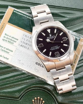 Rolex Explorer 39, Full set, Si Permute