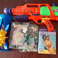 5 Giochi Bambini Mare, Fucile acqua, PALLA Stelle,