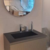 MOBILE TOP GRES NERO L70