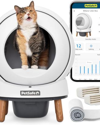 PetSafe - Lettiera Autopulente SmartSpin ScoopFree