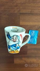 Tazza tè Disney nuova con nano Pisolo
