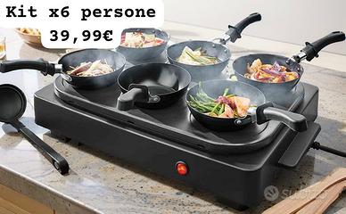 Set mini  wok silver crest