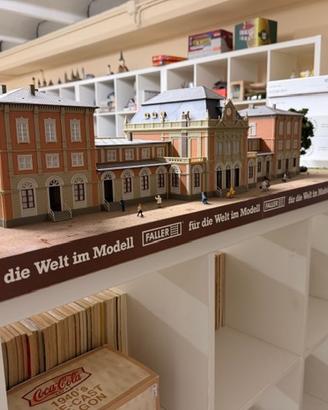 Diorama fermodellismo faller scala ho