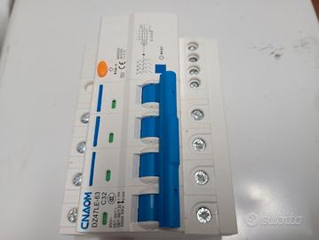 magnetotermico differenziale quadripolare