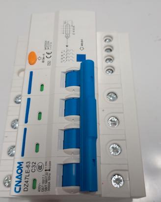 magnetotermico differenziale quadripolare
