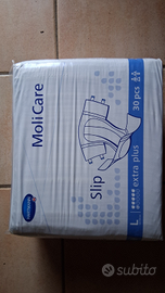Pannoloni adulti tag. L slip extra plus MOLICARE