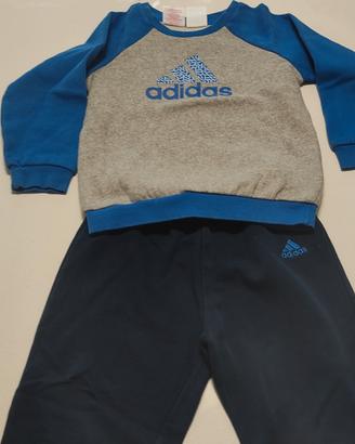 Tuta Adidas originale per bimbo 4 anni 