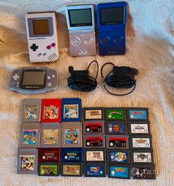 Gameboy Advance Classic sp Pokémon Mario Zelda ecc