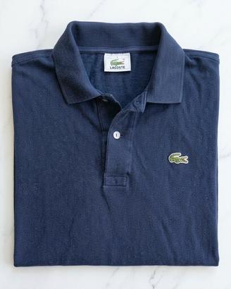 Polo Lacoste Uomo Blu Navy taglia M