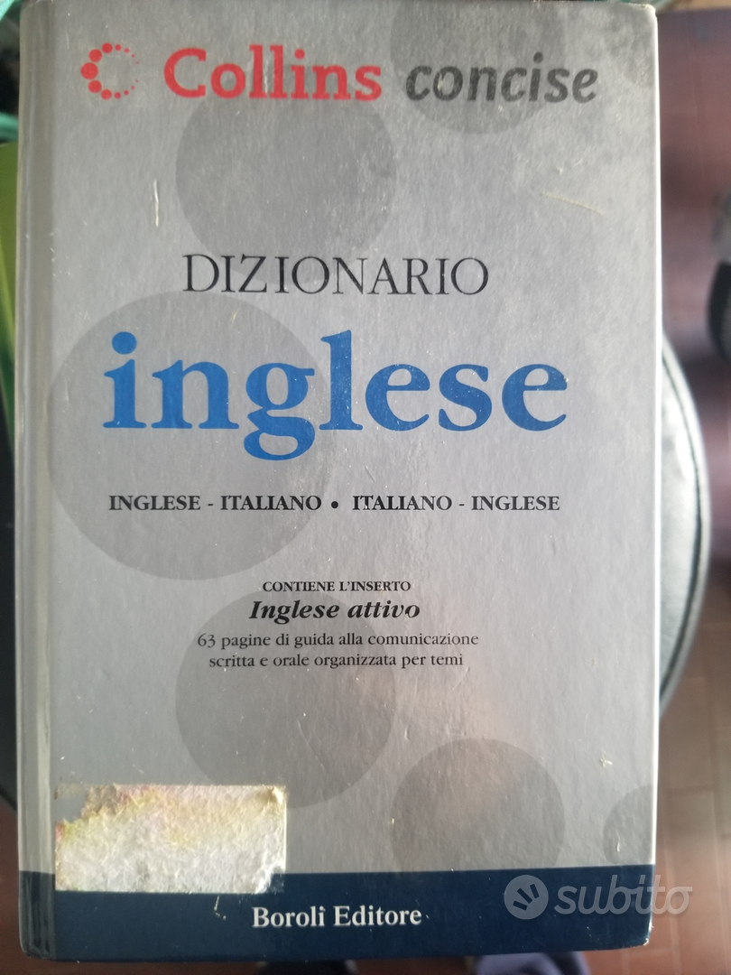 DIZIONARIO INGLESE ITALIANO INGLESE COLLINS CONCISE