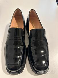 Scarpe donna Santoni micassino nero