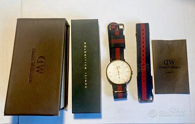 Orologio in oro rosa DW modello Oxford