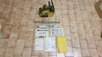 motosega mcculloch titan 7